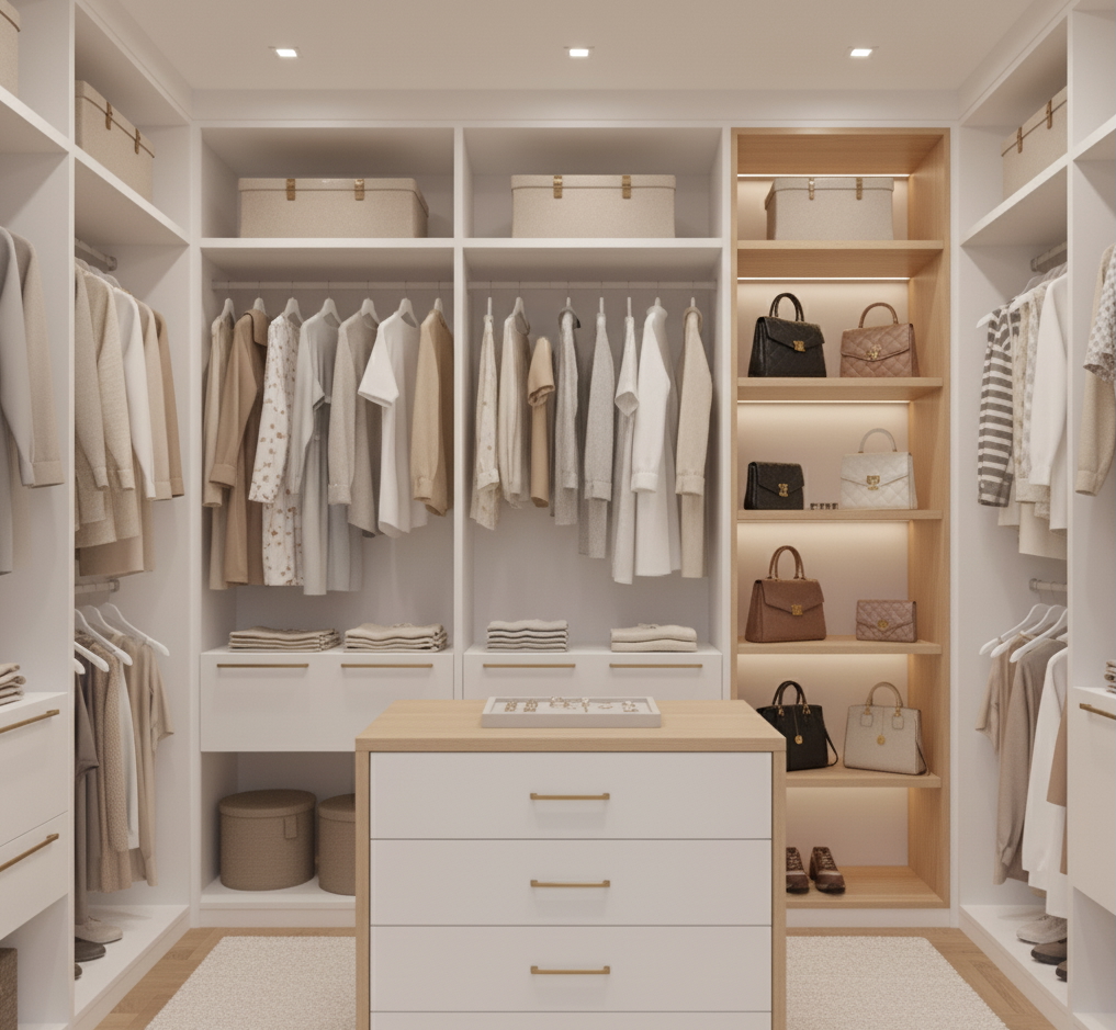 Walk-In Closet de Lujo